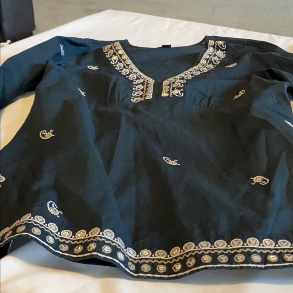 Black Kurti top